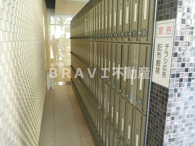 アーバネックス大阪城WEST（アーバネックスオオサカジョウウェスト）　BRAVI不動のその他共用部分|【アーバネックス大阪城WEST】集合ポスト