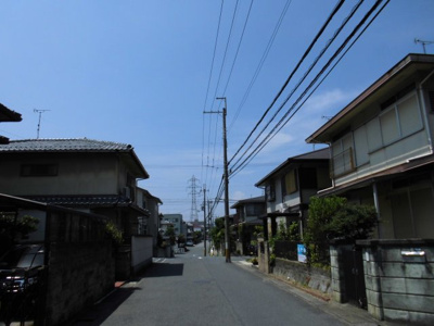 【前面道路含む現地写真】 | 大津市一里山5丁目24-10　売土地