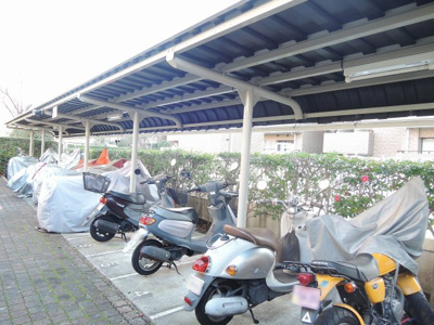 【その他共用部分】 | シティクレスト東寺尾弐番館 | バイク置場