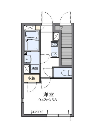 【間取り】 | ベル　フォンターナ