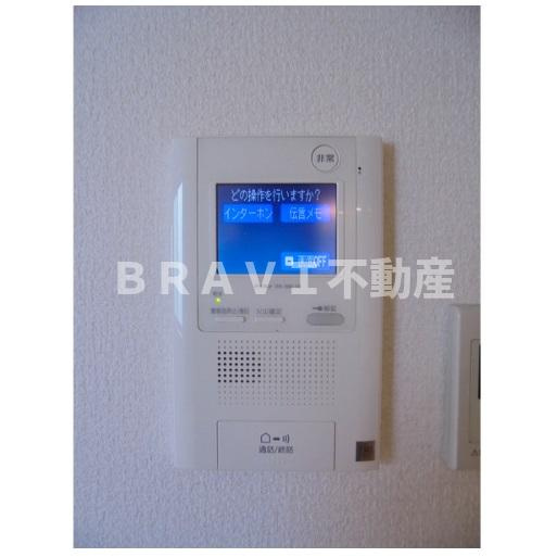 イグレック南本町　BRAVI不動産のセキュリティ|【イグレック南本町】モニター付きインターホン