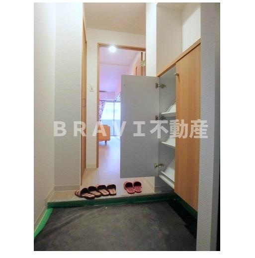 イグレック南本町　BRAVI不動産の玄関|【イグレック南本町】毎日通る玄関はこちらです