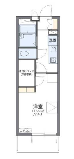 【間取り】 | ２１リバーアイランド
