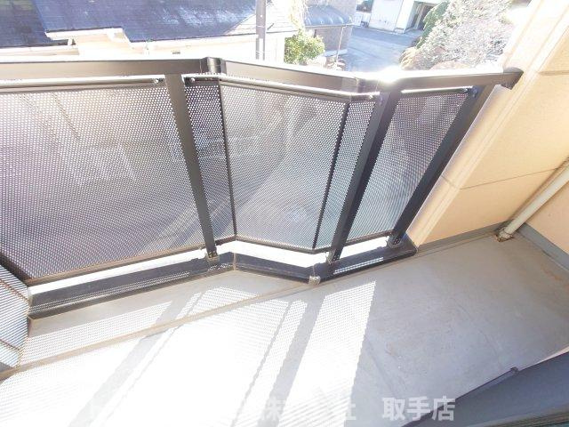 パークヒルズのバルコニー