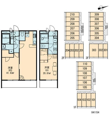 【区画図】 | エスポワール六郷