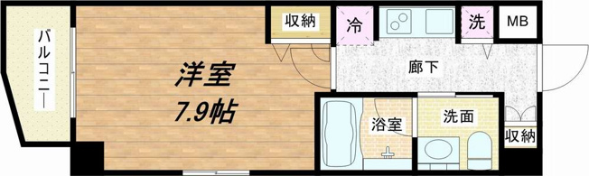 【間取り】 | アーデン堺筋本町 | アーデン堺筋本町