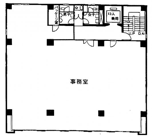 銀座ワカホビルの間取り