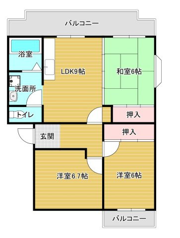 パークマンションの間取り