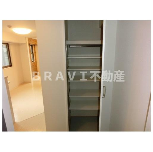 アドーラブル船場　BRAVI不動産の収納|【アドーラブル船場】大きなものも収納できそうです