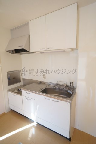 加藤タウンハウスＤ棟のキッチン