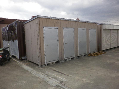 【外観】 | 潮平コンテナＱ－２ | 現地 コンテナ