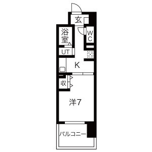 【間取り】 | ラフォーレ久宝園