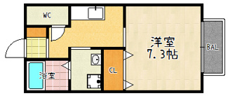 【間取り】 | ライブリーハイムSasada