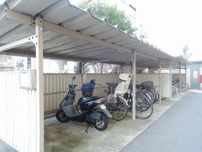 【その他共用部分】 | 松見ヶ丘ハイツA棟 | 駐輪場・バイク置場