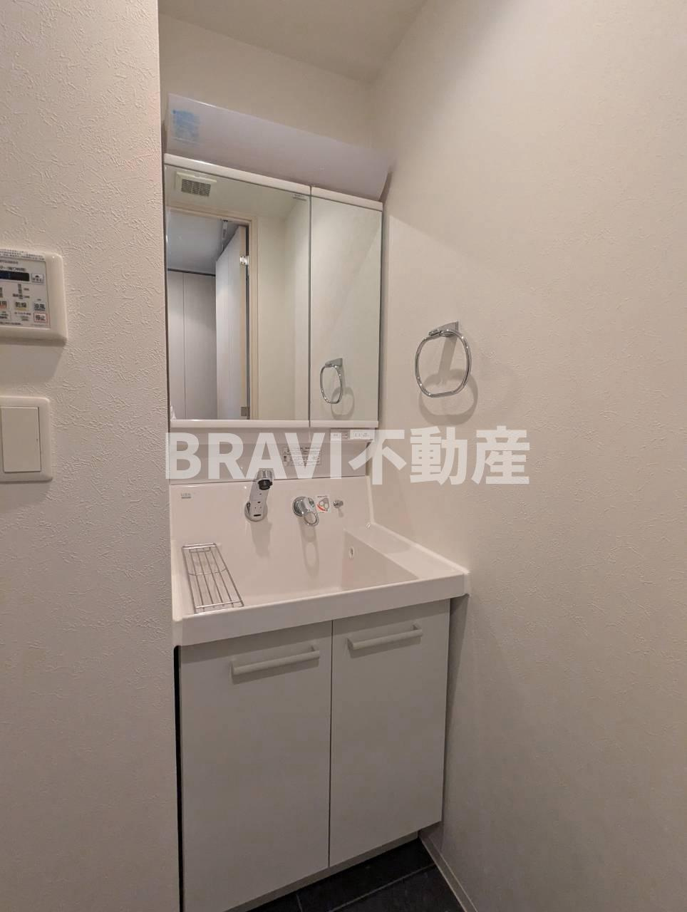 BLAU本町東（旧BPRレジデンス本町東）　BRAVI不動産の独立洗面台