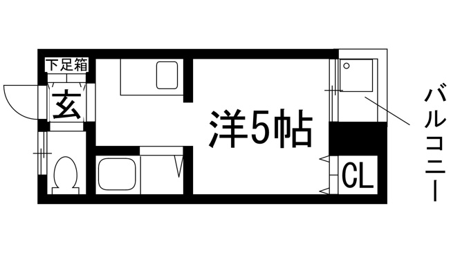【間取り】 | 花屋敷日進ビル