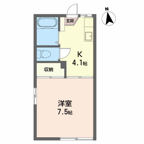 セントラル　アベニューの間取り