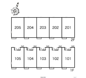 【区画図】 | プリマベーラ南阿佐谷 