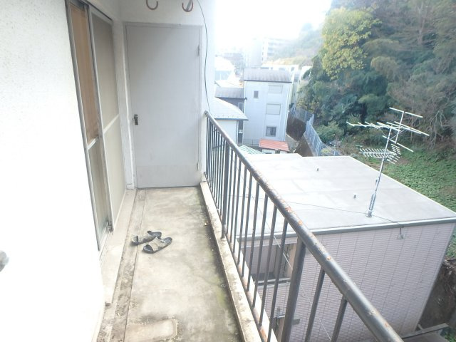 親和マンションのバルコニー