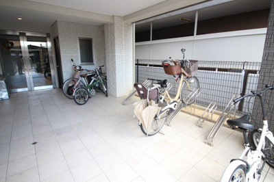 【その他共用部分】 | リシェ阿倍野元町 | 駐輪場も完備