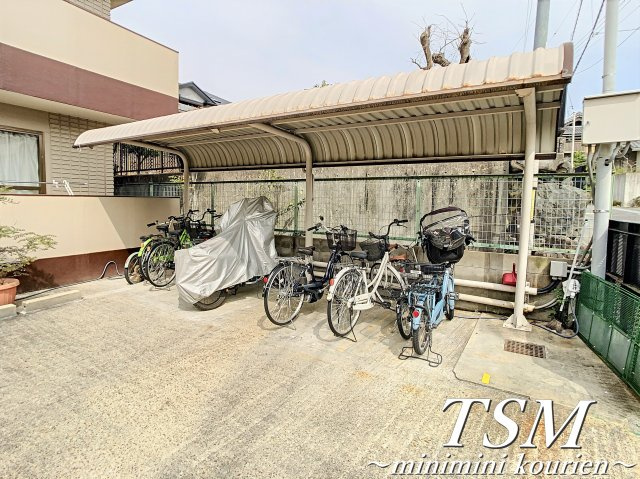 サウス香里のその他共用部分|敷地内駐輪場