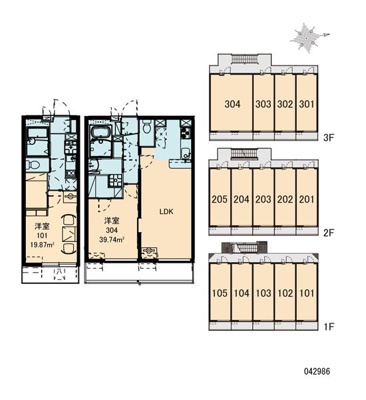 【区画図】 | プリマベーラ中台