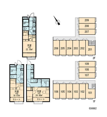 【区画図】 | ルミエール西台