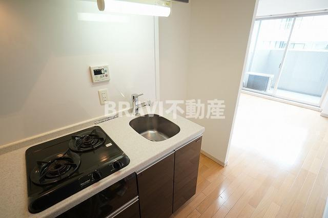 アーデン京町堀ウエスト　BRAVI不動産のキッチン
