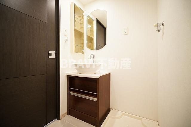 アーデン京町堀ウエスト　BRAVI不動産の洗面所