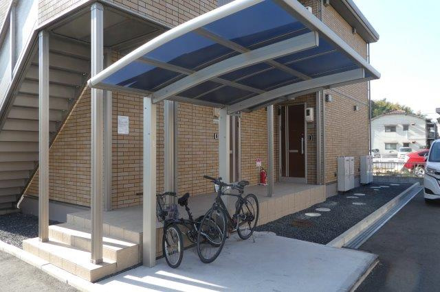 倉敷市徳芳のアパートのその他共用部分|自転車置き場