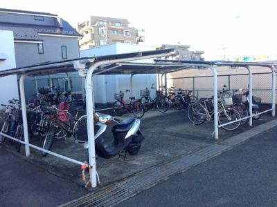 【その他共用部分】 | 長津田パーク・ホームズ | 駐輪場・バイク置場
