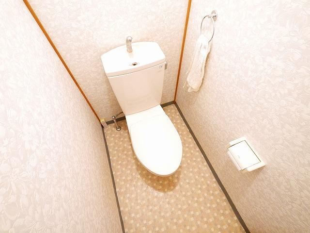 北郡山町尾矢邸のトイレ|コンパクトで使いやすいトイレです