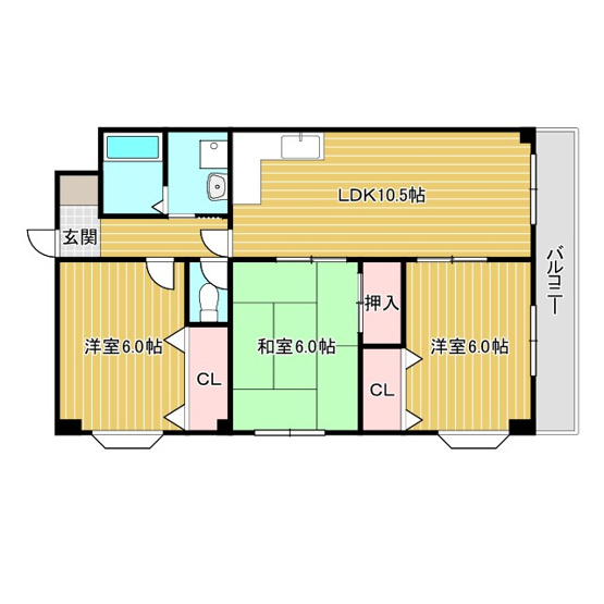 【間取り】 | ルミナス御影