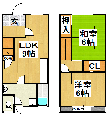 【間取り】 | Re-Home北野田134-11