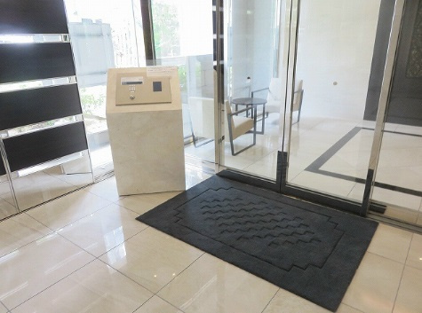 ガリレオ新町　BRAVI不動産のエントランス|【ガリレオ新町】毎日通るエントランスはこのようになっています