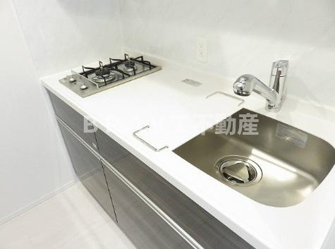 ガリレオ新町　BRAVI不動産のキッチン|【ガリレオ新町】きれいなキッチンです