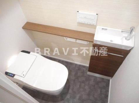 ガリレオ新町　BRAVI不動産のトイレ|【ガリレオ新町】清潔感のあるトイレです