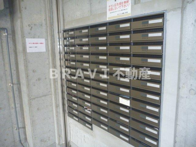 QCフラット北堀江（QCフラット北堀江）　BRAVI不動産のその他共用部分|【QC Flat 北堀江】集合ポスト