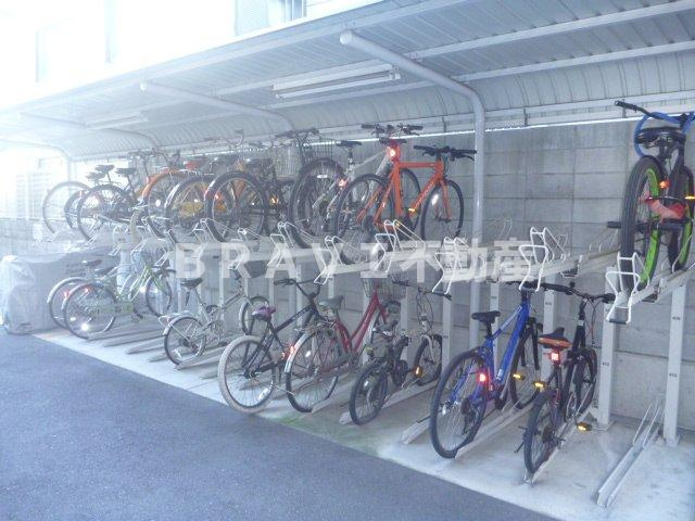 QCフラット北堀江（QCフラット北堀江）　BRAVI不動産のその他共用部分|【QC Flat 北堀江】駐輪場