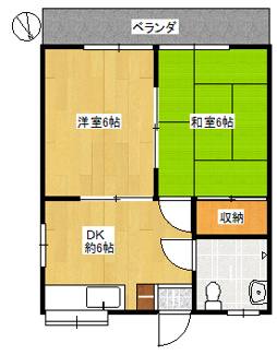 【間取り】 | 安里アパート