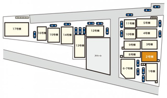 【間取り】 | 大熊貸工場・貸倉庫 | 配置図