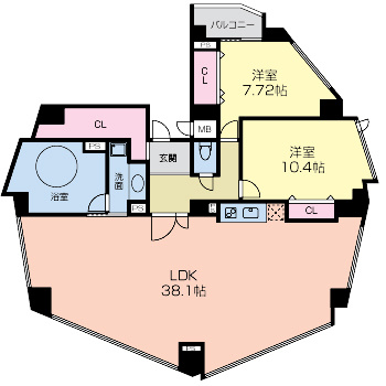 【間取り】 | 匠空豊中