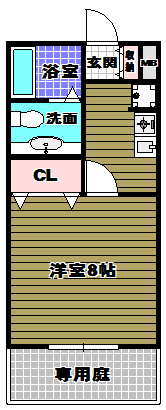 ヴェルドミールⅡの間取り