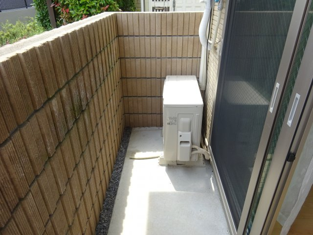 リバーサイドハイツ江戸川のバルコニー