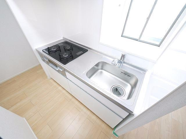 プラシード（奈良市）のキッチン|使いやすいキッチンです