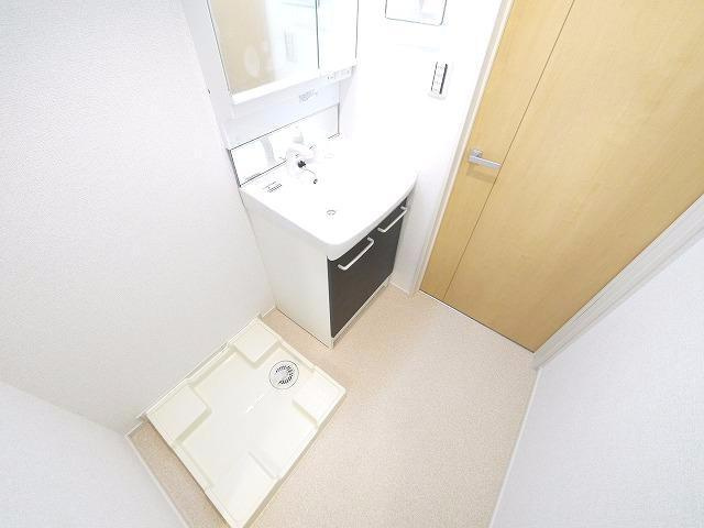 プラシード（奈良市）の洗面所|忙しい朝には欠かせない洗面所です