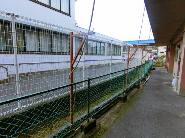 美津屋マンションのバルコニー