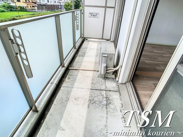 ＰＲＩＭＡＵＴＥ枚方公園のバルコニー