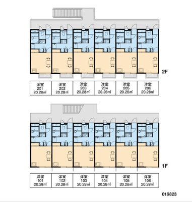 【区画図】 | ドゥエル上用賀Ｂ