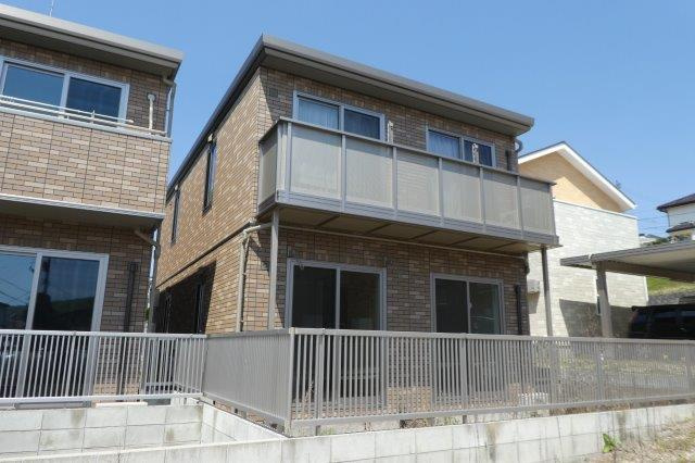 倉敷市真備町箭田のアパートの外観